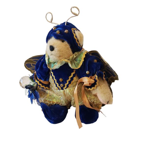 Limited Edition Vintage Muffy VanderBear Butterfly Bear 1991 w Stand - Picture 13 of 16
